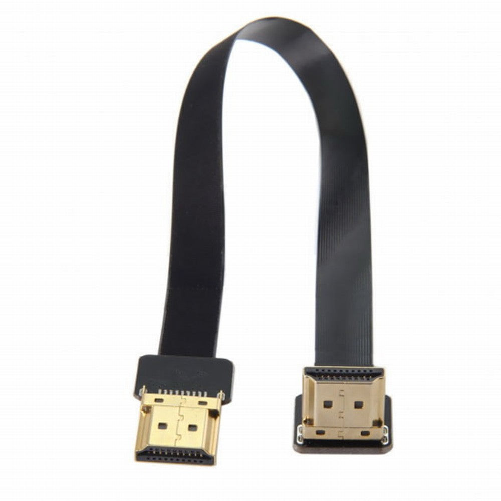 CYFPV FPV HDMI Male to Up Angled 90D HDMI Male HDTV FPC Flat Cable for FPV HDTV Multicopter Aerial Photography CC-HD-198-UP