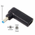 USB 3.1 Type C USB-C to DC 4.5*3.0mm HP Adapter PD Emulator Trigger 90 Degree Angled UC-112-4530HP