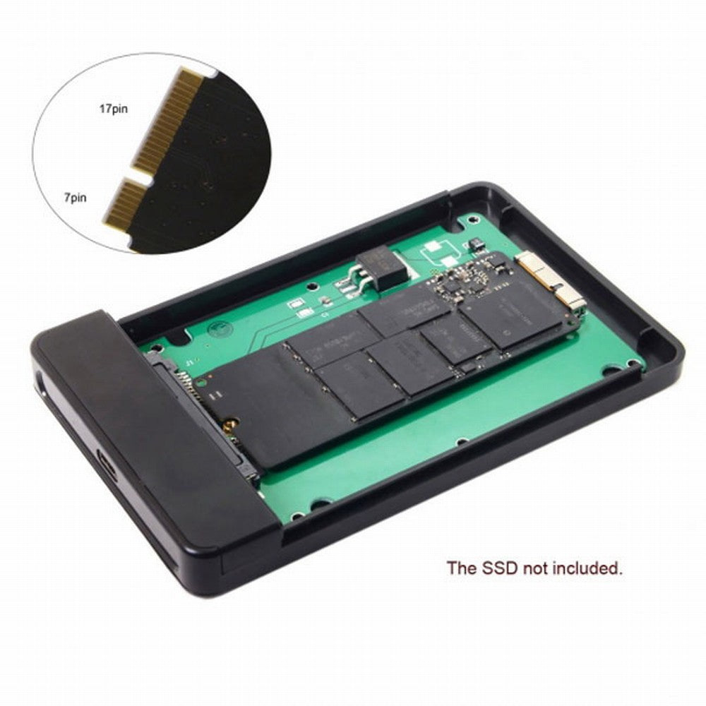 USB 3.0 to 2012 Macbook Pro Retina A1425 A1398 MC975 MC976 MD212 MD213 ME662 ME664 ME665 SSD 17+7Pin Case UC-169