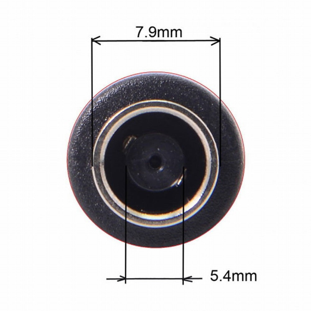 DC Jack 7.9*5.4mm Input to USB-C Type-C Power Plug Charge Adapter for Laptop Phone UC-211-BK-7954MM