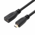 HDMI 1.4 D Type Micro HDMI Male to Micro HDMI Female M/F Extension Cable 30cm HD-089
