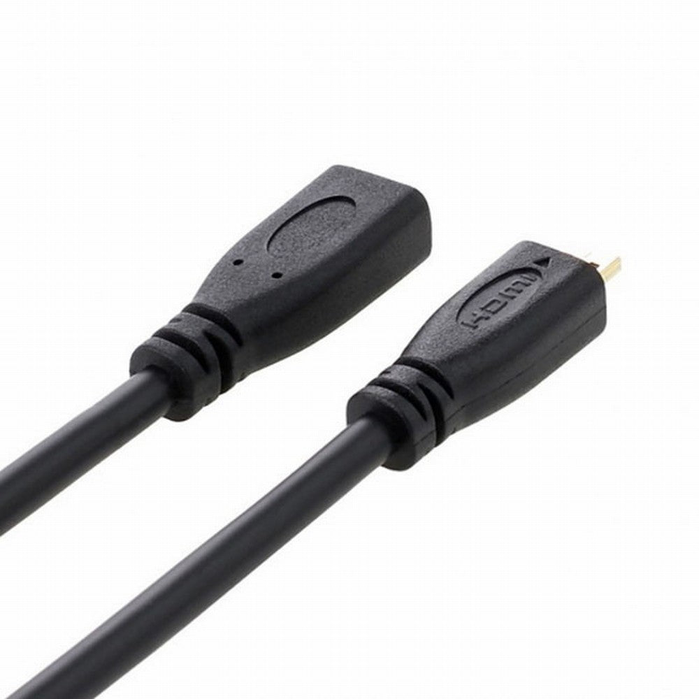 HDMI 1.4 D Type Micro HDMI Male to Micro HDMI Female M/F Extension Cable 30cm HD-089