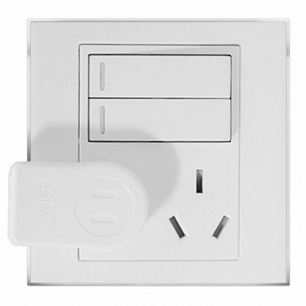 NEMA 1-15P USA Outlet Saver Power Extension Adapter 2-prong 2 Outlets 90 Degree Up Down Angled PW-014-UP