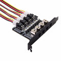 4 Hard Disk Control System Intelligent Control Management System HDD SSD Power Switch with PCI Bracket PW-018