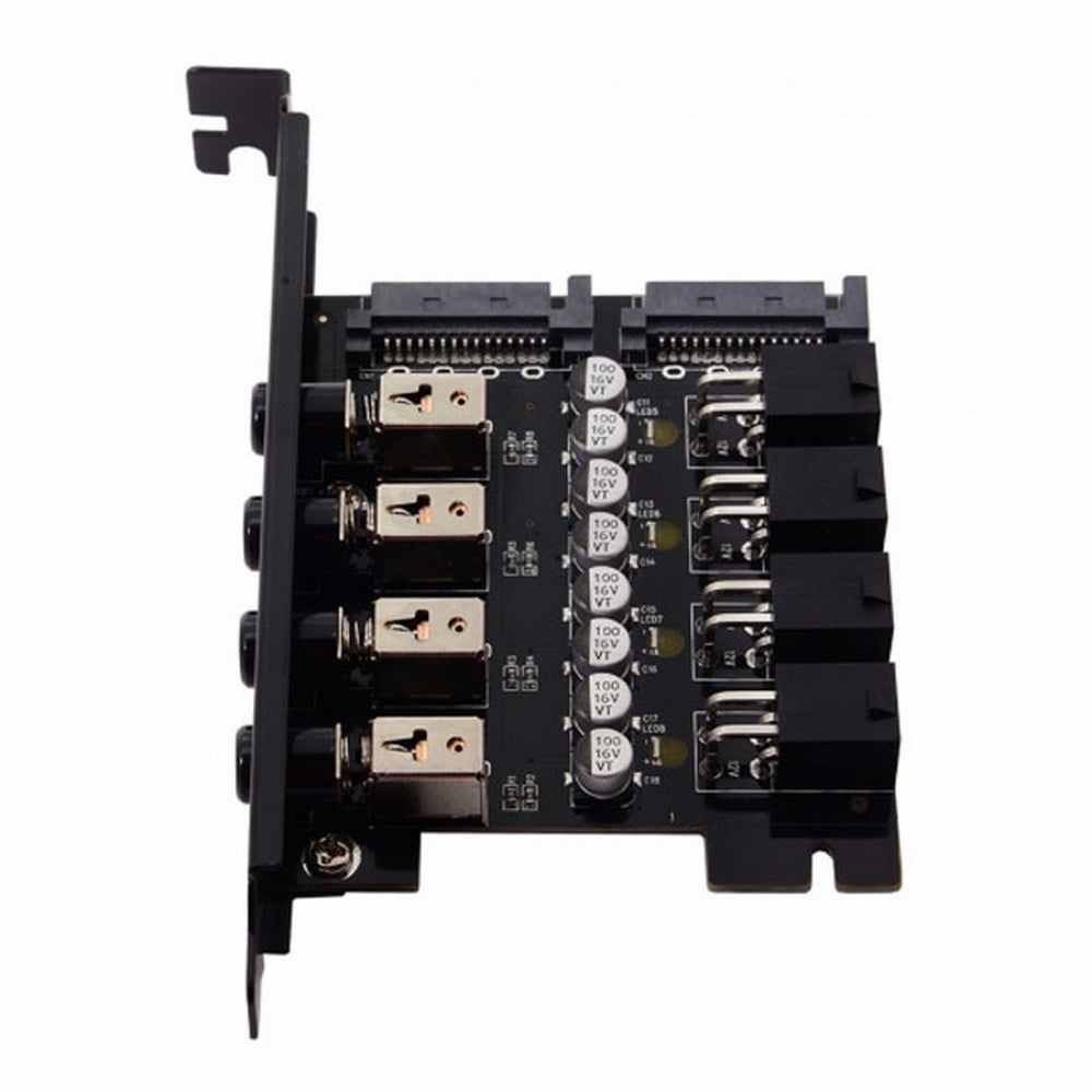 4 Hard Disk Control System Intelligent Control Management System HDD SSD Power Switch with PCI Bracket PW-018