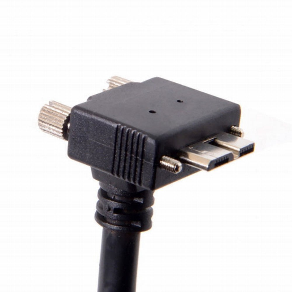  90 Degree Up Angled Micro USB Screw Mount to 3.0 Data Cable for Industrial Camera CC-U3-044-UP