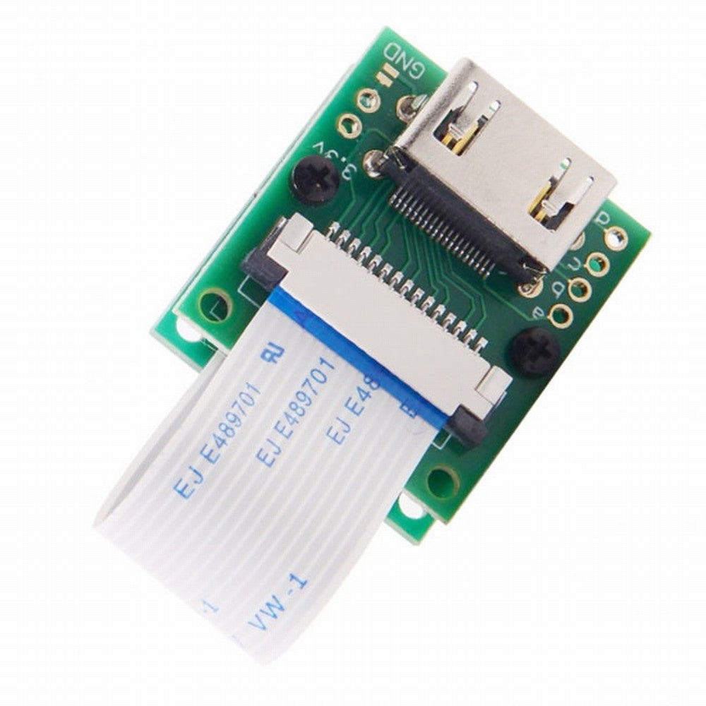 Raspberry PI Camera Module to HDMI Type A Male HDTV FPC Flat Cable 5cm fit for PES001 CN-005