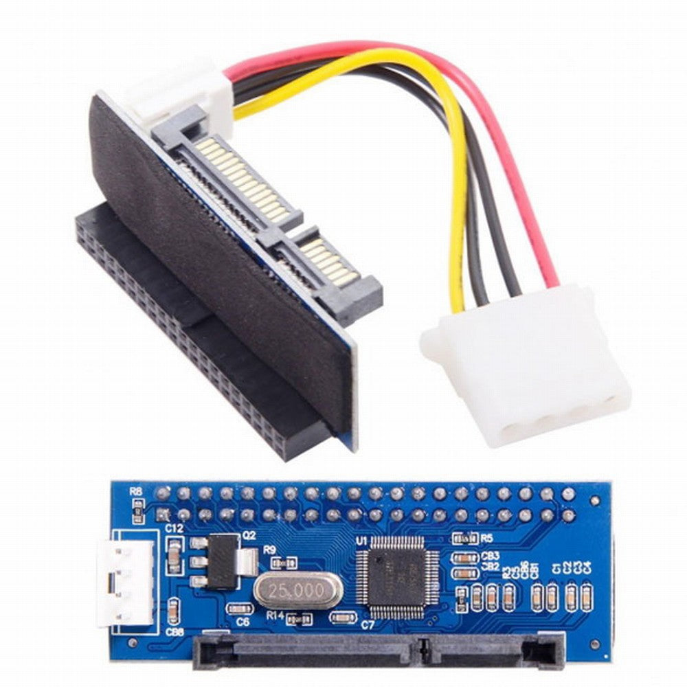 IDE/PATA 40Pin Disk to SATA Female Converter Adapter PCBA for Desktop 3.5" Hard Disk Drive EP-046