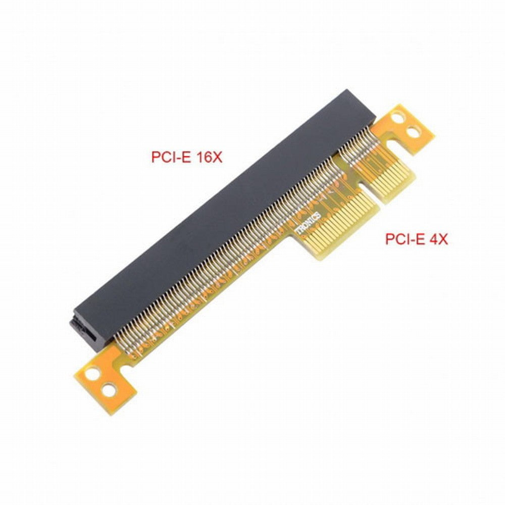 PCI-E Express 4x to PCIE 16x Extender Converter Riser Card Adapter Male to Female EP-003