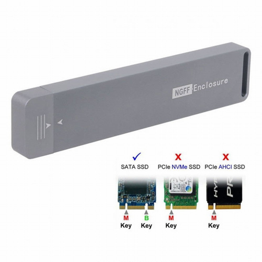 B/M-key NGFF M2 SSD to USB 3.0 External PCBA Conveter Adapter Card Flash Disk Type U3-037