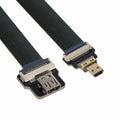 CYFPV Micro HDMI Male to Micro HDMI Female Extension FPC Flat Cable 1080P for FPV HDTV Multicopter Aerial Photography CC-HD-192-BK