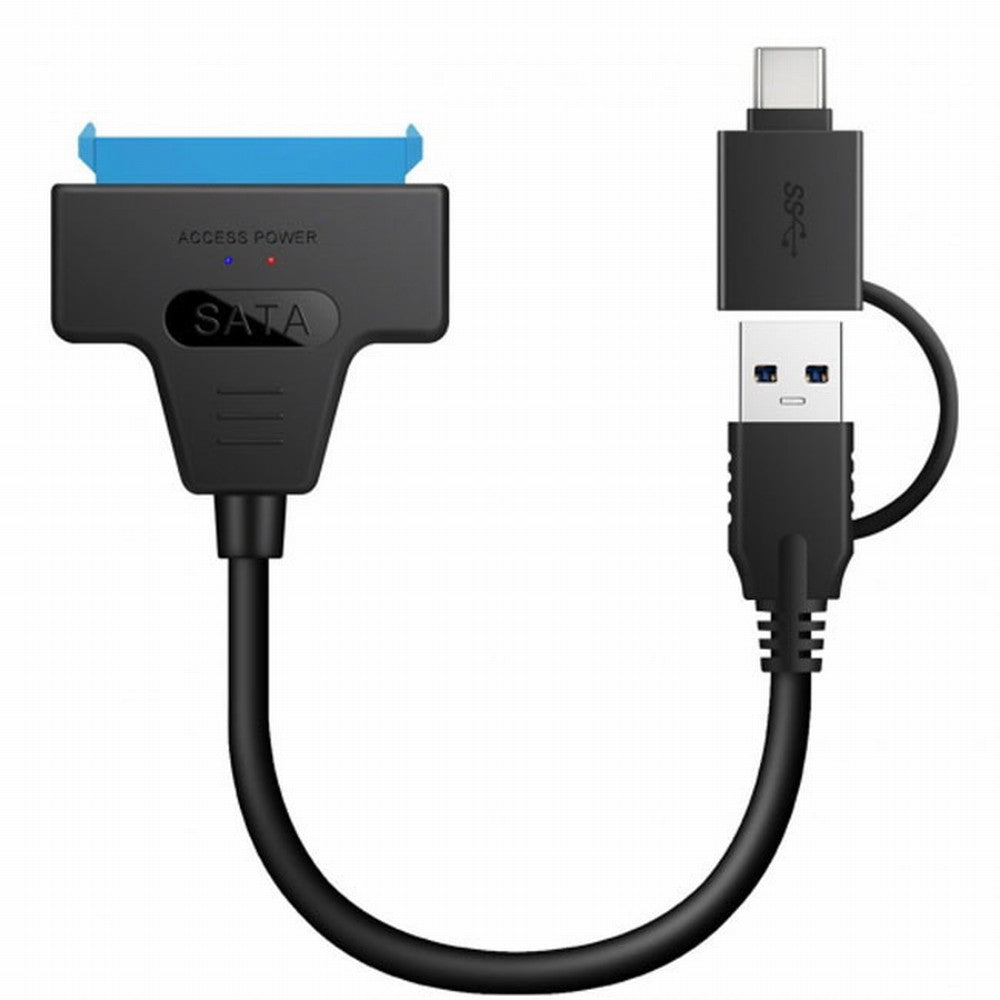 Type C USB 3.0 Male to SATA 22 Pin 2.5" Hard disk driver SSD Adapter Cable for Macbook Laptop UC-147