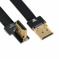 CYFPV FPV HDMI Male to Right Angled 90D HDMI Male HDTV FPC Flat Cable for FPV HDTV Multicopter Aerial Photography CC-HD-198-RI