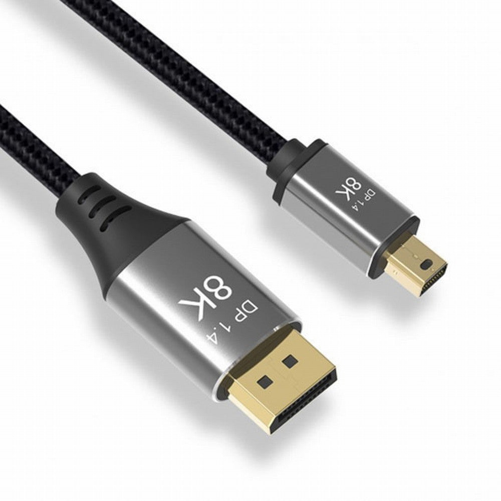 DisplayPort 1.4 8K 60hz Cable Ultra-HD UHD 4K 144hz Mini DP to DP Cable 7680*4320 for Video PC Laptop TV CC-DP-037
