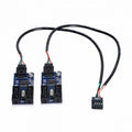9pin USB 2.0 Header 1 to 2 / 4 Female Extension Cable HUB Connector Adapter Port Multilier U2-004