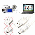 USB Male to Firewire IEEE 1394 4 Pin Male iLink Adapter Cord Cable for SONY DCR-TRV75E DV CA-037