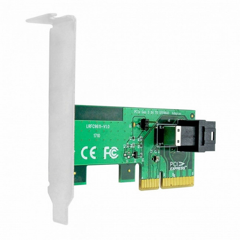 PCI-E 4X to U.2 U2 Kit SFF-8639 NVME PCIe SSD Adapter for Mainboard SSD 750 p3600 p3700 M.2 SFF-8643 SF-024