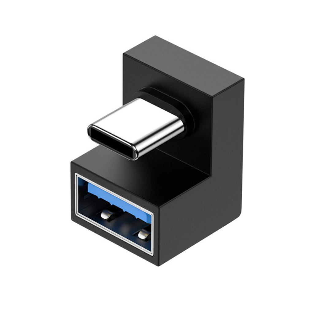 360 Degree Up Down Angled Type-C USB-C OTG to USB 3.0 Female Extension Adapter for Cell Phone Tablet UC-088