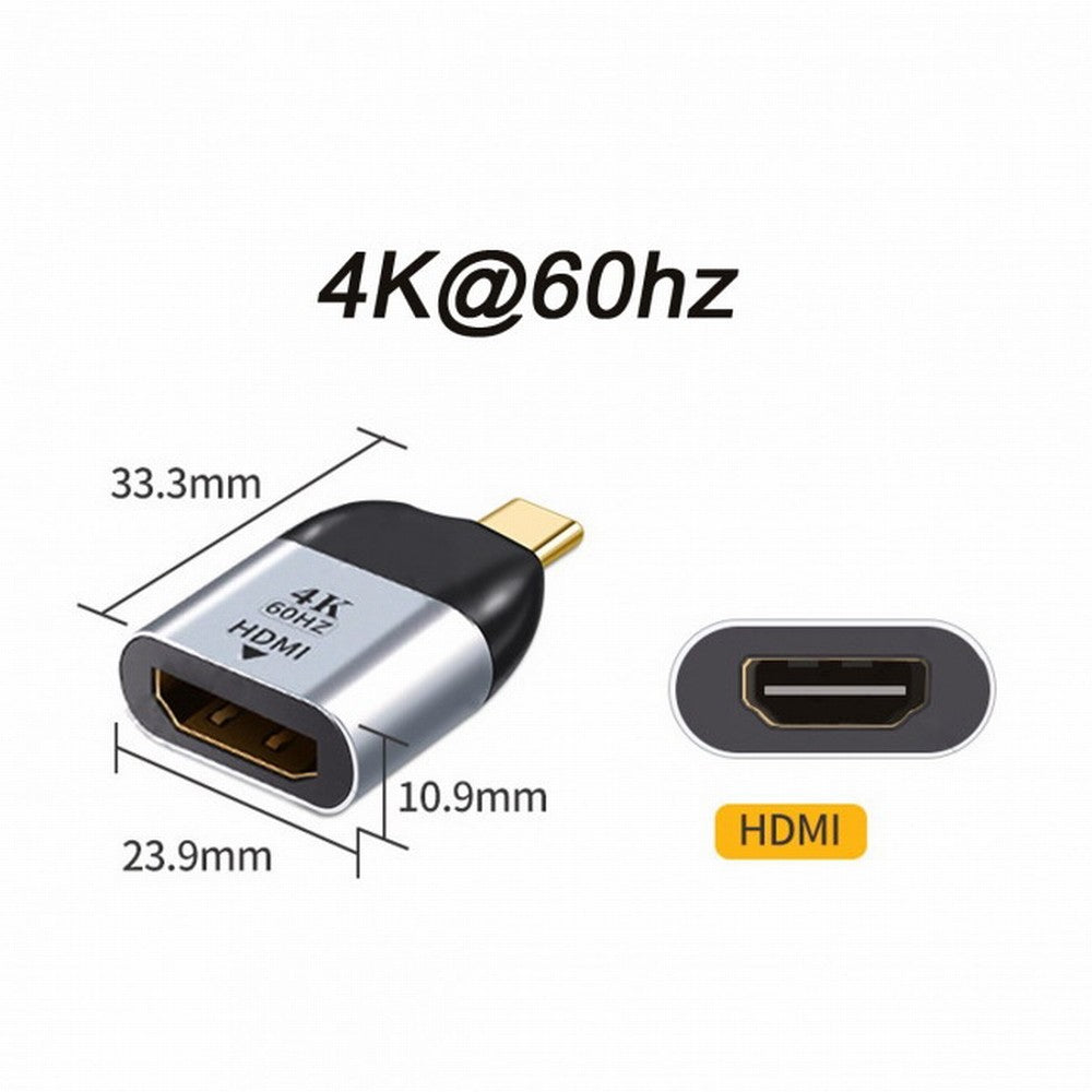 USB-C Type C to HDMI Converter HDTV Adapter 4K 60hz 1080p for Tablet Phone Laptop UC-220-HDF