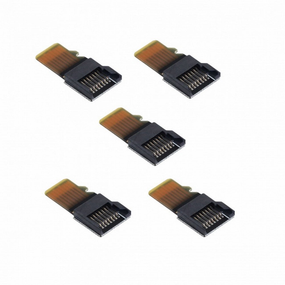 5pcs/lot Micro SD TF Memory Card Kit Male to Female Extension Adapter Extender Test Tools PCBA Reader for Car GPS Phone EP-033-BK-5PCS