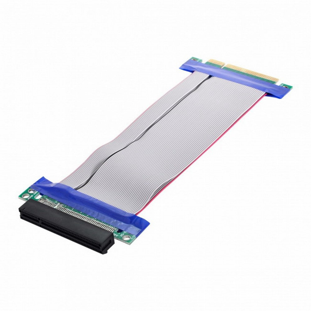 PCI-E Express 8X to 8x Male to Female Slot Riser Extender Card Ribbon Flexible Cable 20cm EP-008