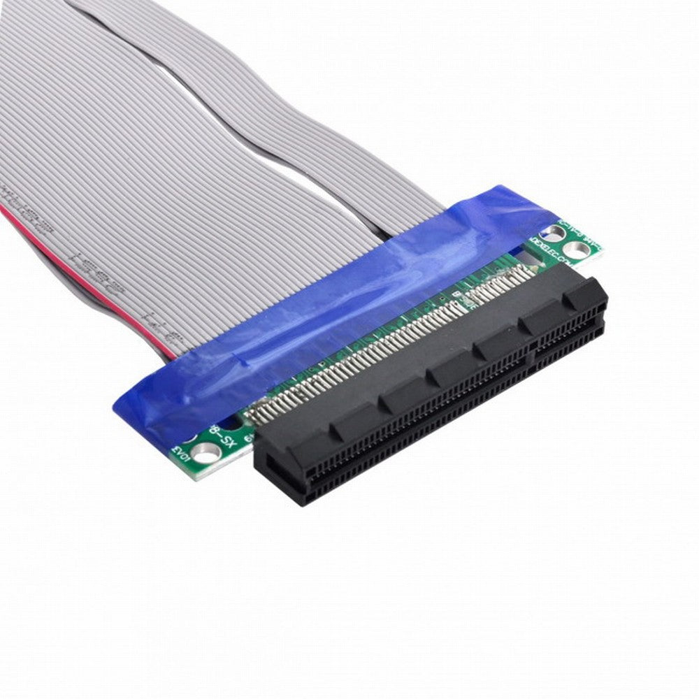 PCI-E Express 8X to 8x Male to Female Slot Riser Extender Card Ribbon Flexible Cable 20cm EP-008