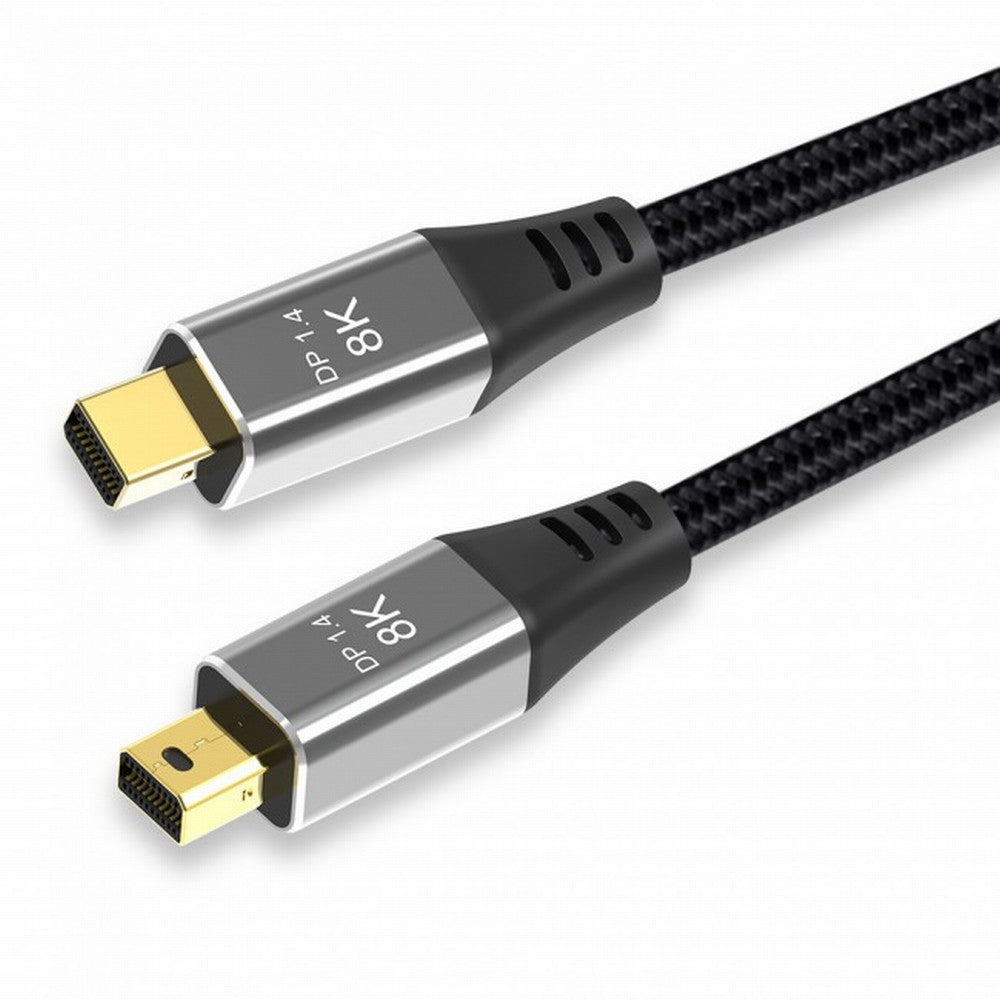 Mini DisplayPort 1.4 8K 60hz Cable Ultra-HD UHD 4K 144hz Mini DP to MiniDP Cable 7680*4320 for Video PC Laptop TV DP-014
