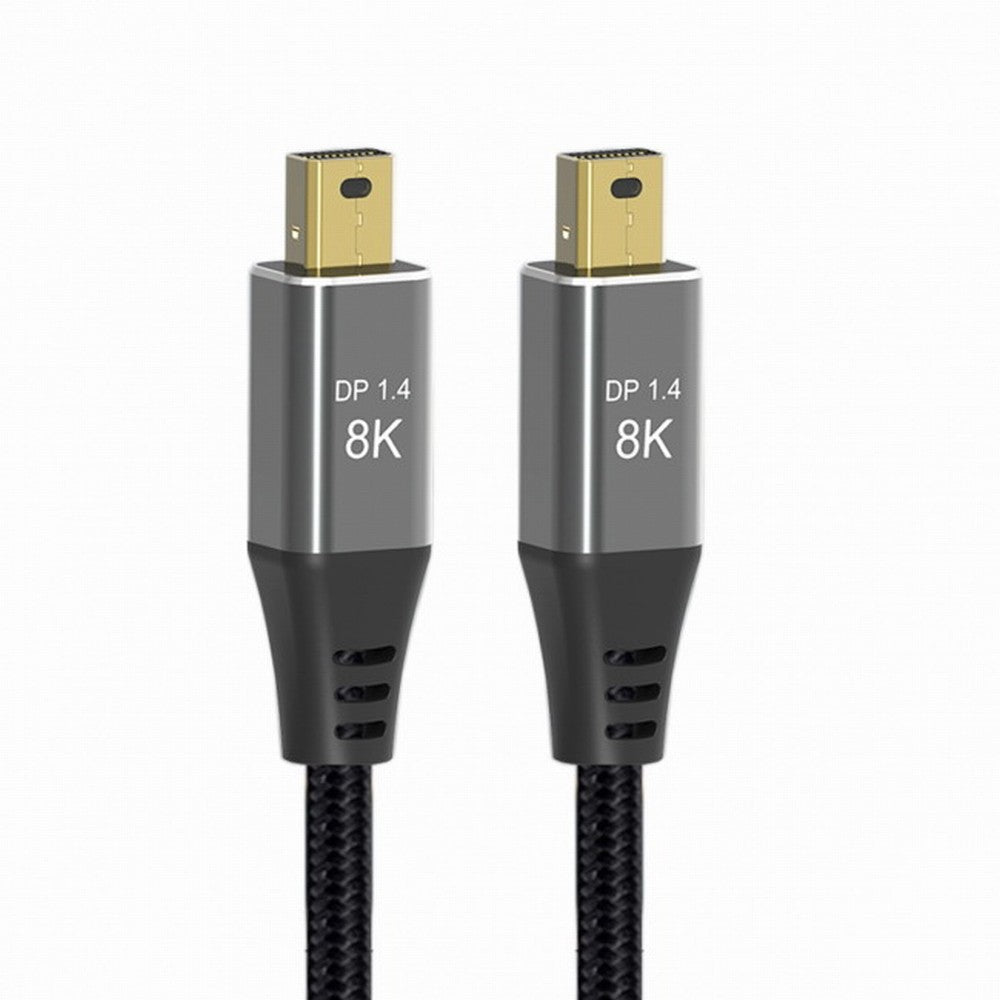Mini DisplayPort 1.4 8K 60hz Cable Ultra-HD UHD 4K 144hz Mini DP to MiniDP Cable 7680*4320 for Video PC Laptop TV DP-014
