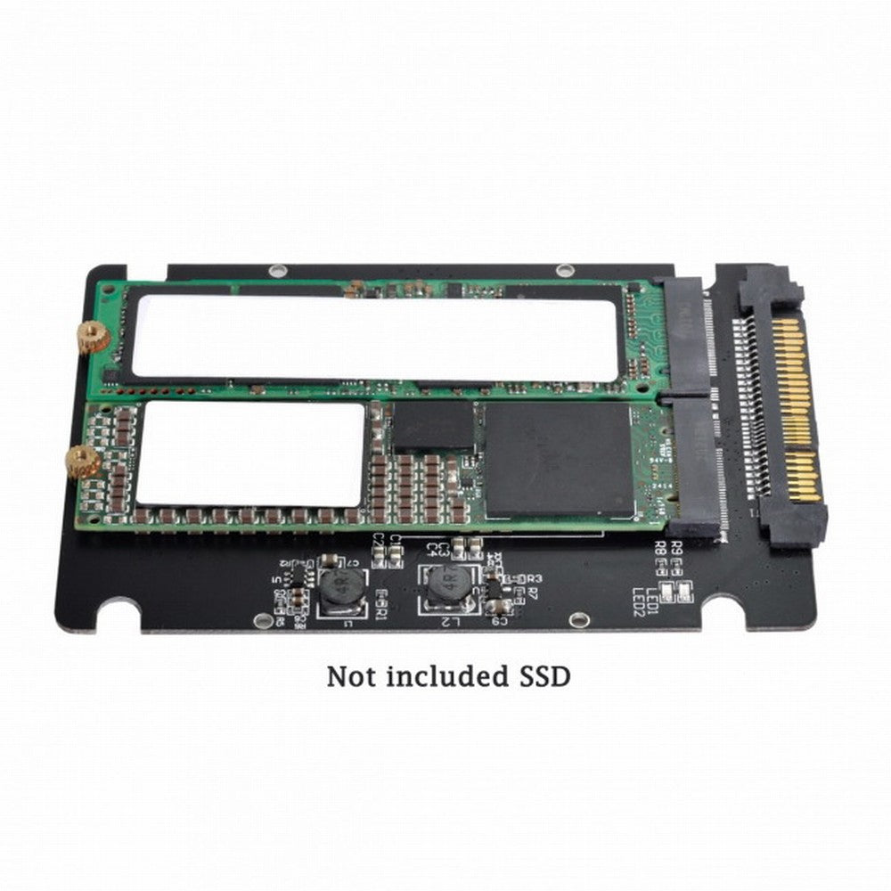 SFF-8639 NVME U.2 to Combo NGFF M.2 M-key SATA PCIe SSD Adapter for Mainboard Replace SSD 750 p3600 p3700 SA-026
