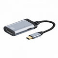USB-C Type C to HDMI Converter HDTV Adapter 4K 60hz 1080p with Female PD Power Port UC-162-HDF