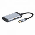 USB-C Type-C USB3.1 to 1000Mbps Gigabit Ethernet Network LAN Adapter with Female PD Power Port UC-162-LAN
