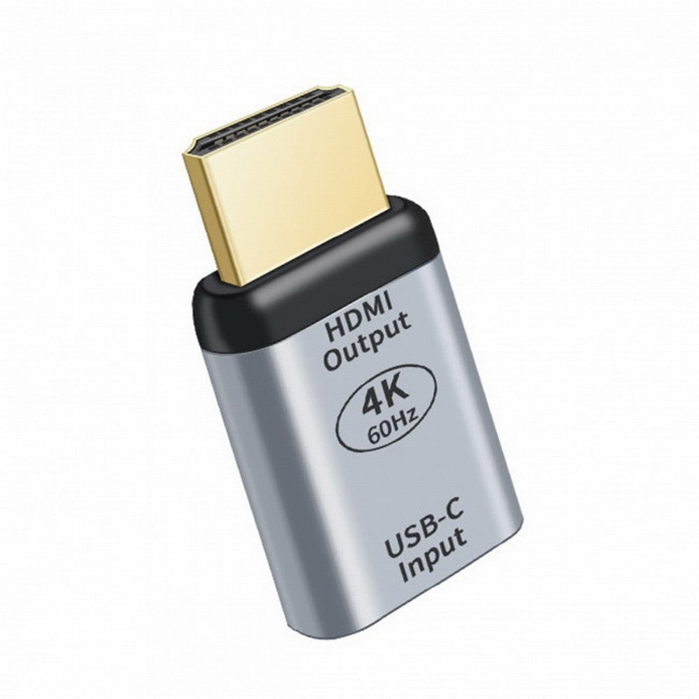USB-C Type C Female Source to HDMI Sink HDTV Adapter 4K 60hz 1080p for Tablet Phone Laptop UC-012-HDF