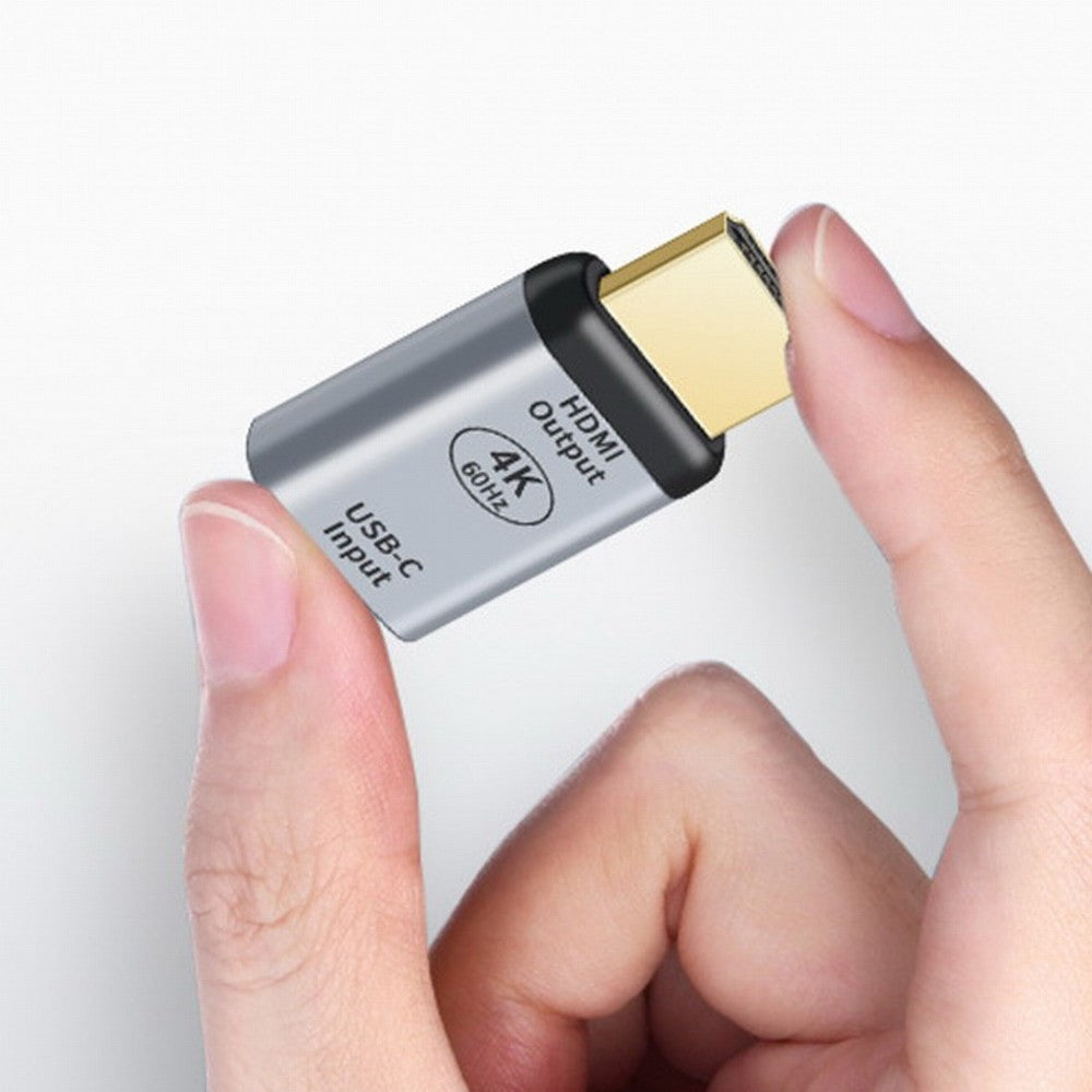 USB-C Type C Female Source to HDMI Sink HDTV Adapter 4K 60hz 1080p for Tablet Phone Laptop UC-012-HDF