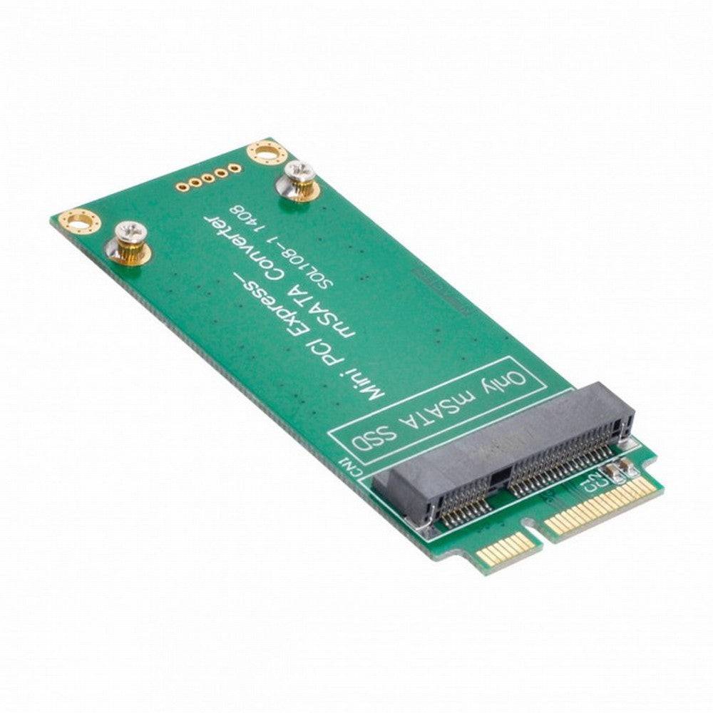 3x5cm mSATA Adapter to 3x7cm Mini PCI-e SATA SSD for Asus Eee PC 1000 S101 900 901 900A T91 SA-112