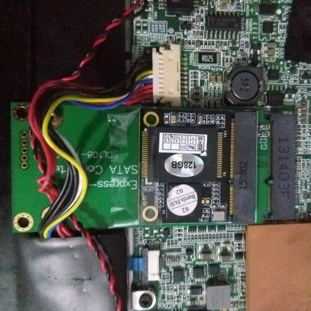 3x5cm mSATA Adapter to 3x7cm Mini PCI-e SATA SSD for Asus Eee PC 1000 S101 900 901 900A T91 SA-112