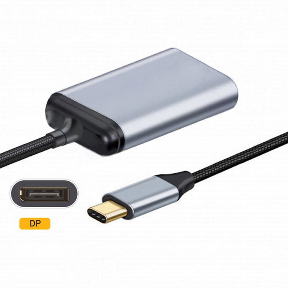 USB-C Type C to Displayport Monitor DP Cable Adapter 4K 2K 60hz for Tablet Phone Laptop UC-006-DPF