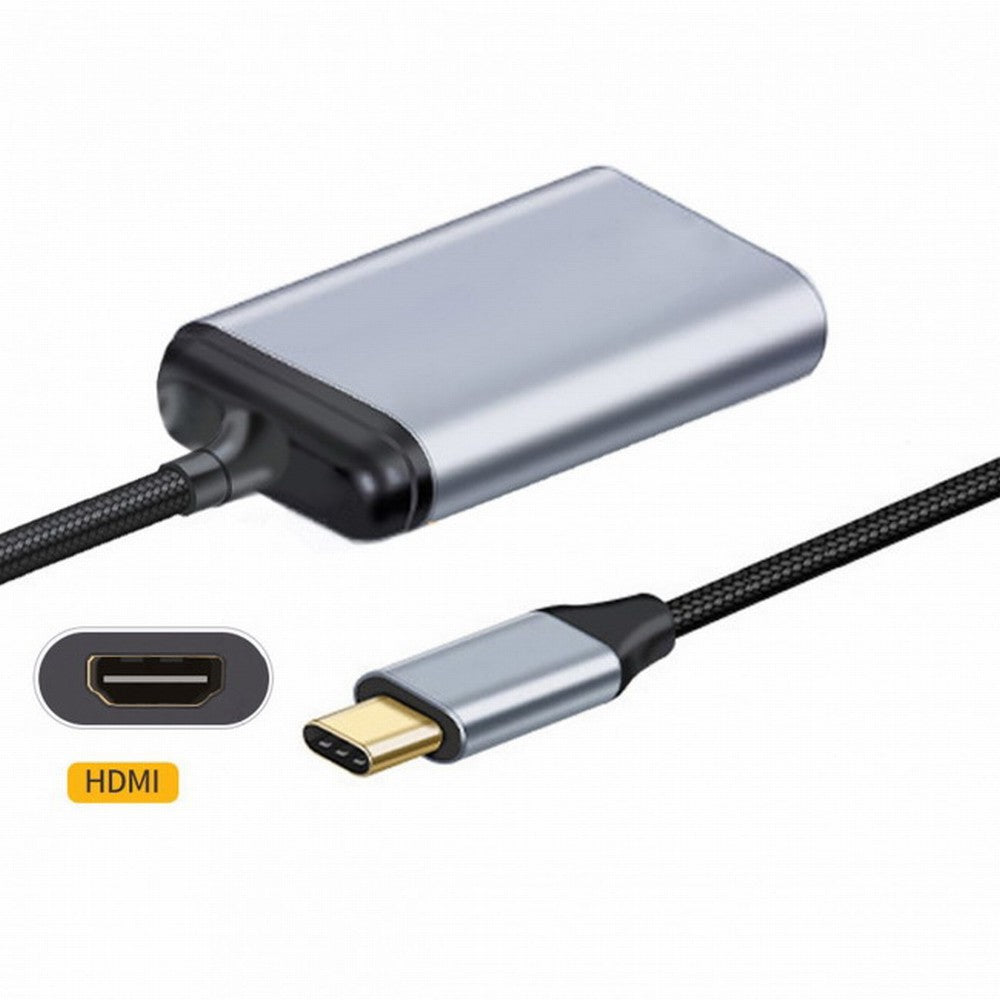 USB-C Type C to HDMI Cable HDTV Adapter 4K 60hz 1080p for Tablet Phone Laptop UC-006-HDF