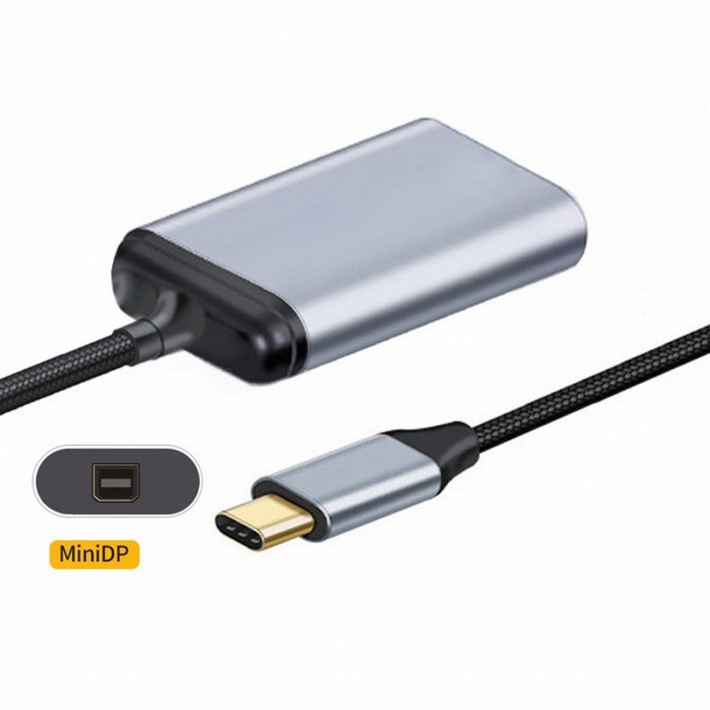 USB-C Type C to Mini DP Displayport Cable Adapter 4K 2K 60hz for Tablet Phone Laptop UC-006-MDP