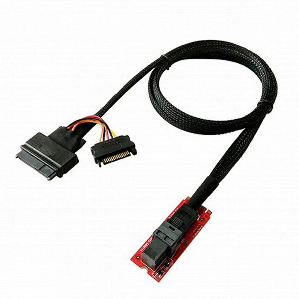 M.2 SFF-8643 Card Adapter and U.2 U2 SFF-8639 NVME PCIe SSD Cable PCI-E 3.0 4.0 for Mainboard SSD SF-093+SF-094
