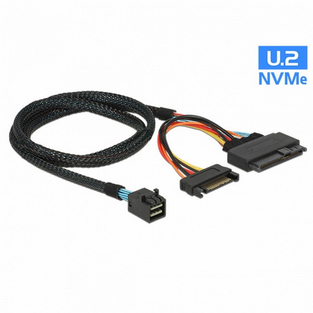 M.2 SFF-8643 Card Adapter and U.2 U2 SFF-8639 NVME PCIe SSD Cable PCI-E 3.0 4.0 for Mainboard SSD SF-093+SF-094