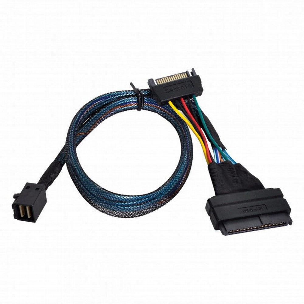 PCI-E 3.0 4.0 to SFF-8643 Card Adapter and U.2 U2 SFF-8639 NVME PCIe SSD Cable for Mainboard SSD SF-024+093