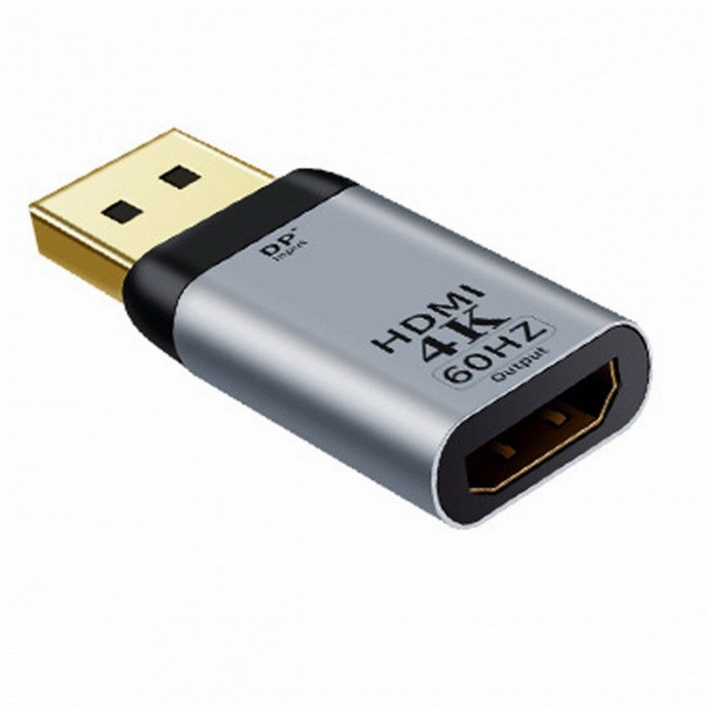DisplayPort DP Source to HDMI Sink Displays 4K@60hz Ultra HD Converter Adapter for Laptop HDTV DP-035-DPF