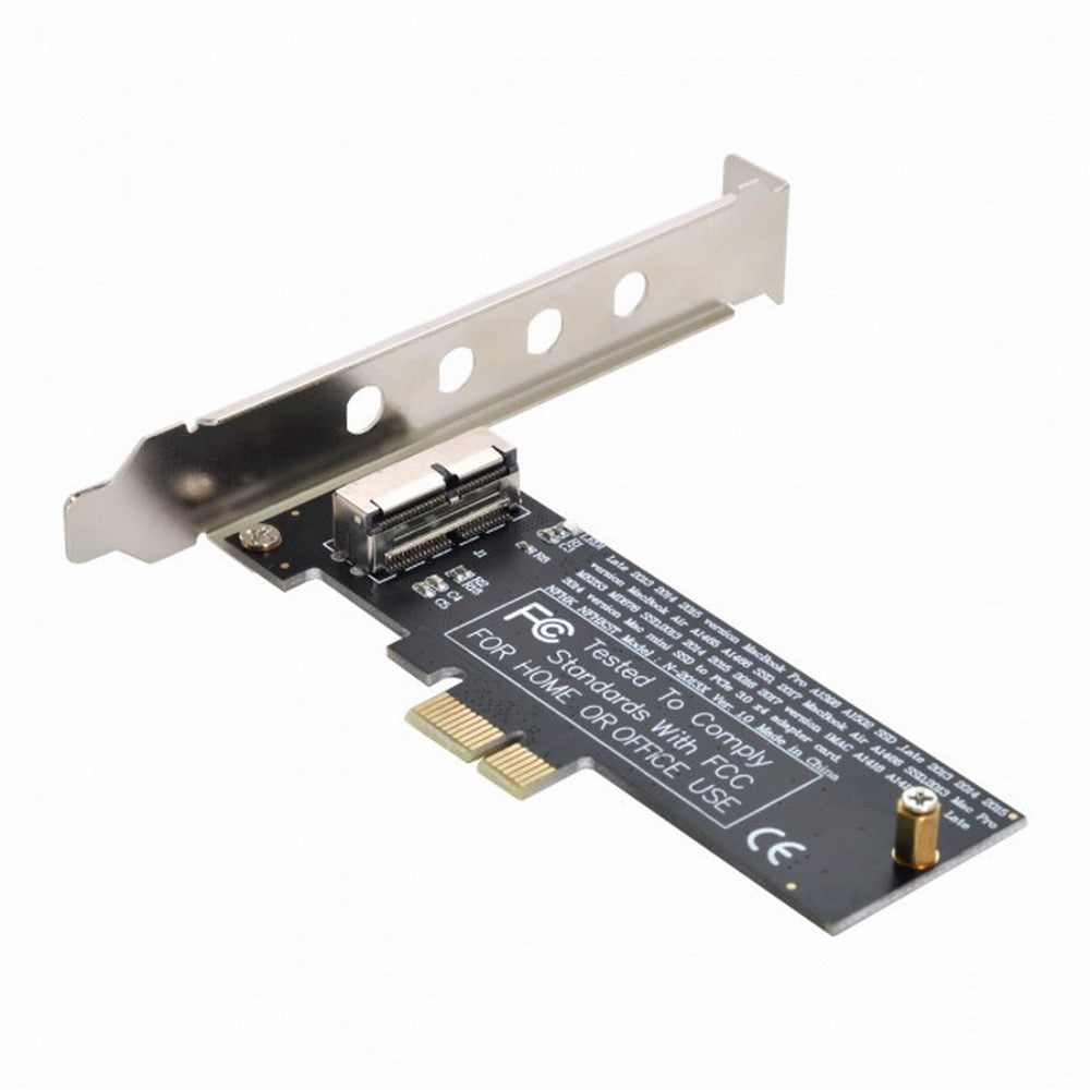 PCI Express PCI-E 1X to 12+16Pin 2013-2017 Mac Pro Air SSD Convert Card for A1493 A1502 A1465 A1466 SA-143