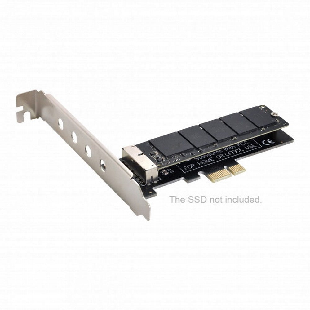 PCI Express PCI-E 1X to 12+16Pin 2013-2017 Mac Pro Air SSD Convert Card for A1493 A1502 A1465 A1466 SA-143