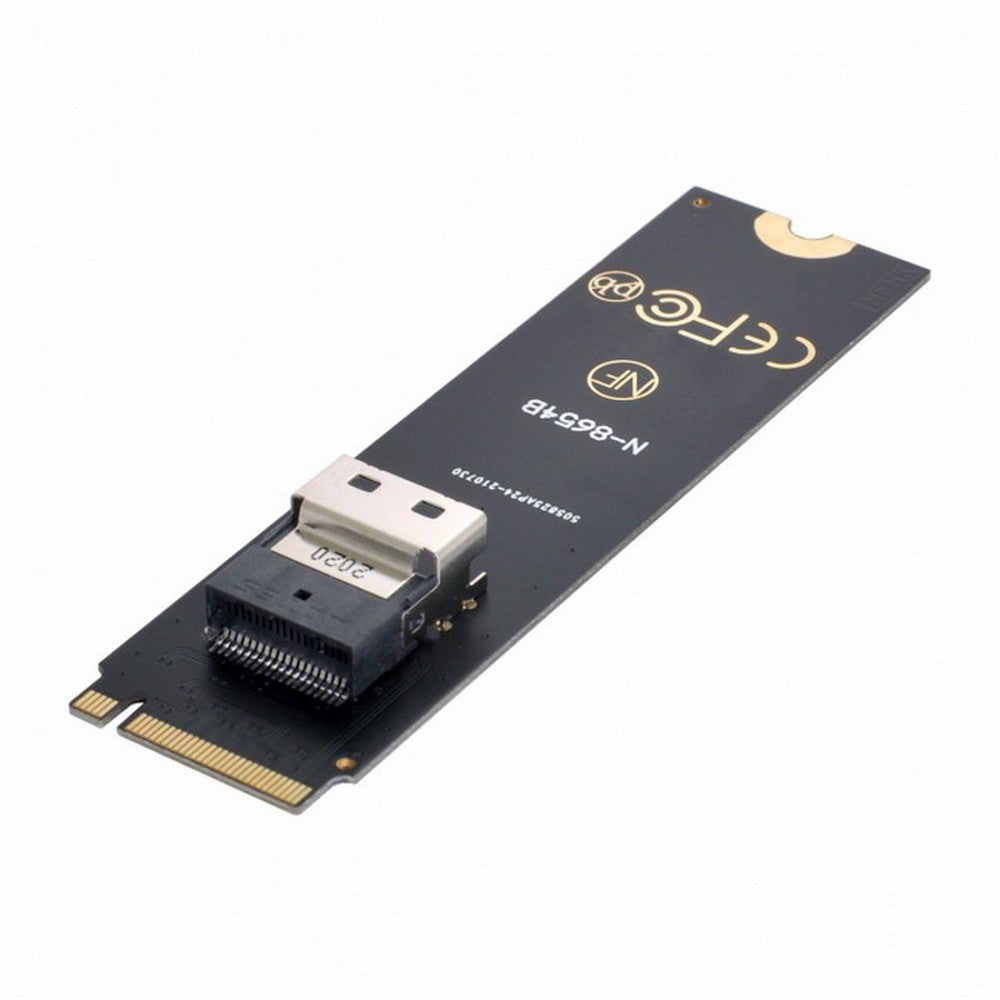 NGFF M-Key NVME to U.2 U2 Kit SFF-8639 to SFF-8654 Slimline SAS PCIe SSD Adapter for Mainboard SF-013