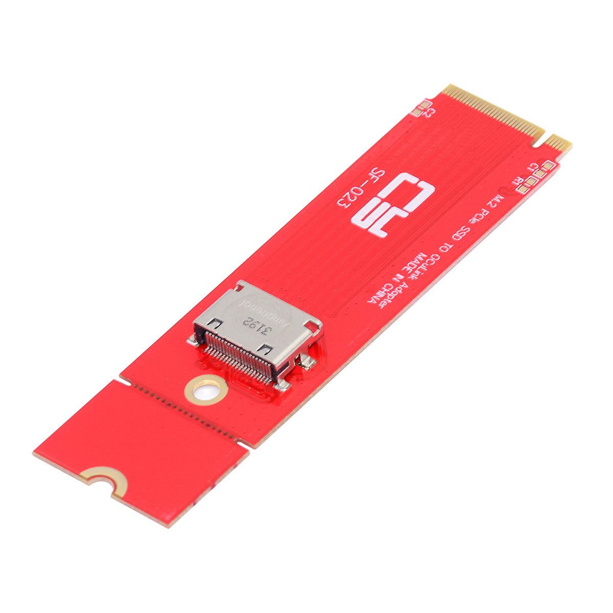 PCI-E 3.0 M.2 M-key to Oculink SFF-8612 SFF-8611 Host Adapter for PCIe Nvme SSD 2260 2280 SF-023-2280MM
