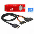 U.2 SFF-8639 Cable PCI-E 3.0 M.2 M-key to Oculink SFF-8612 SFF-8611 Host Adapter for PCIe Nvme SSD 2260 SF-017+023