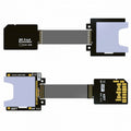 SD Male Extender to SD Card Female Extension Cable Adapter Flexible SD/SDHC/SDXC UHS-III UHS-3 EP-012-B44SF