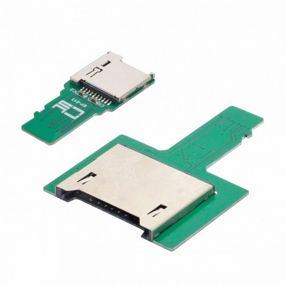 2pcs TF Micro SD Male Extender to SD Card Female Extension Adapter PCBA SD/SDHC/SDXC UHS-III UHS-3 UHS-2 EP-013+016