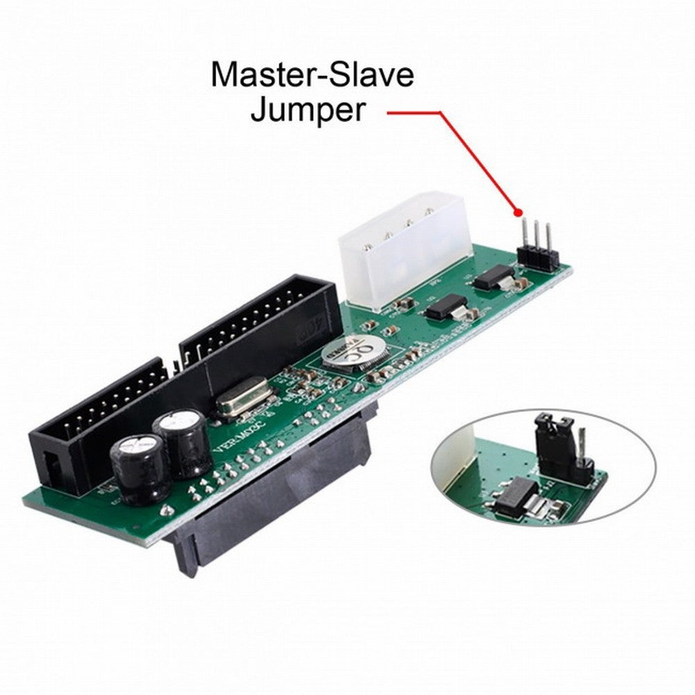 SATA Disk to IDE/PATA 40Pin Motherboard Converter Adapter PCBA for Desktop 2.5 3.5" Hard Disk Drive EP-014